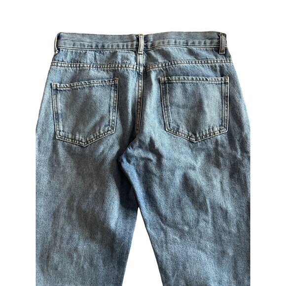 CALZEDONIA Embellished Pearl Ankle Jeans Size Small - Picture 8 of 10